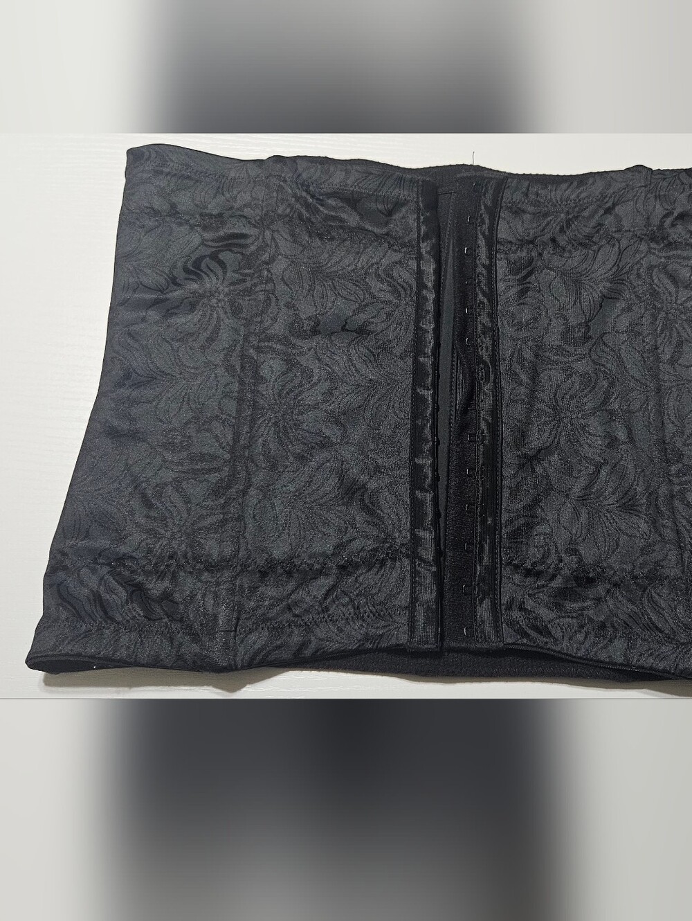 Maidenform Black Waist Shaper with Hook Closure